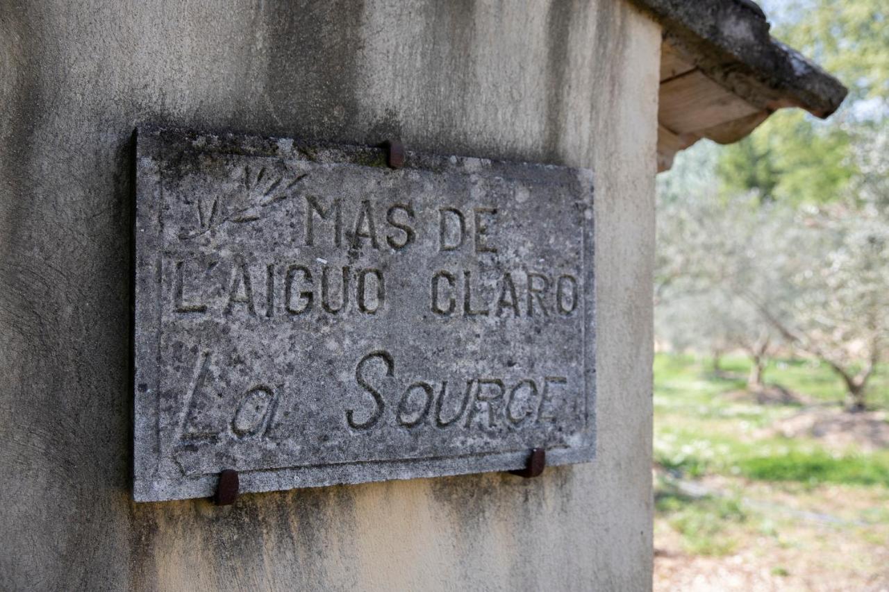Mas L Aigo Claro Hotel Mouries Bagian luar foto